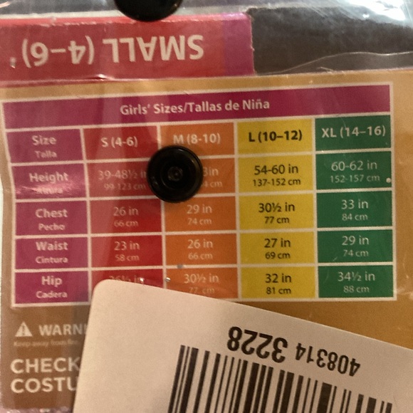 Boxy girls costume NWT - Picture 3 of 5